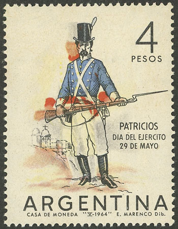 Lot 837 - Argentina general issues -  Guillermo Jalil - Philatino Auction # 2339 ARGENTINA: General auction with material of all periods, including rarities