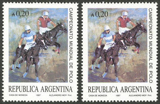 Lot 994 - Argentina general issues -  Guillermo Jalil - Philatino Auction # 2339 ARGENTINA: General auction with material of all periods, including rarities