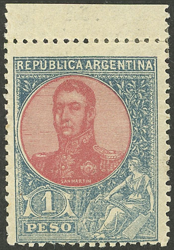 Lot 339 - Argentina general issues - Guillermo Jalil - Philatino Auction # 2339 ARGENTINA: General auction with material of all periods, including rarities Lot 339 - Argentina general issues - Guillermo Jalil - Philatino Auction # 2339 ARGENTINA: General auction with material of all periods, including rarities