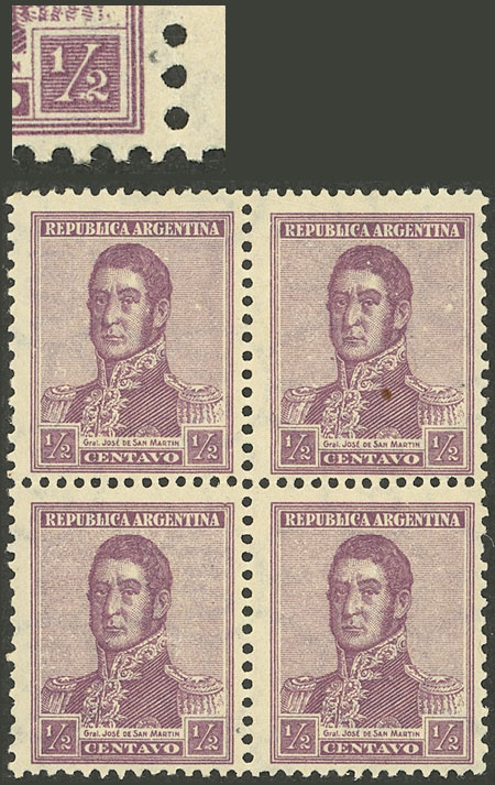 Lot 407 - Argentina general issues - Guillermo Jalil - Philatino Auction # 2339 ARGENTINA: General auction with material of all periods, including rarities Lot 407 - Argentina general issues - Guillermo Jalil - Philatino Auction # 2339 ARGENTINA: General auction with material of all periods, including rarities