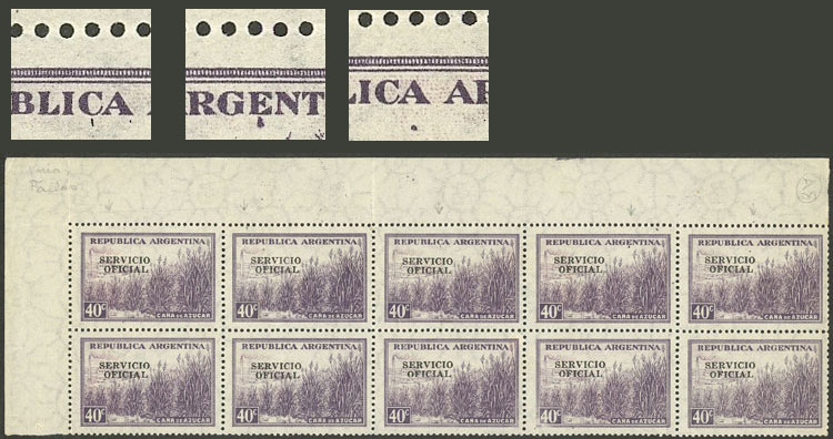 Lot 1249 - Argentina official stamps - Guillermo Jalil - Philatino Auction # 2339 ARGENTINA: General auction with material of all periods, including rarities Lot 1249 - Argentina official stamps - Guillermo Jalil - Philatino Auction # 2339 ARGENTINA: General auction with material of all periods, including rarities