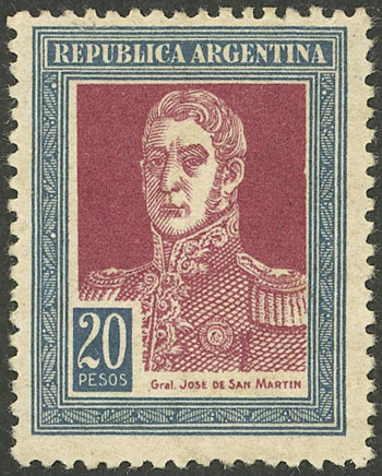 Lot 420 - Argentina general issues - Guillermo Jalil - Philatino Auction # 2339 ARGENTINA: General auction with material of all periods, including rarities Lot 420 - Argentina general issues - Guillermo Jalil - Philatino Auction # 2339 ARGENTINA: General auction with material of all periods, including rarities