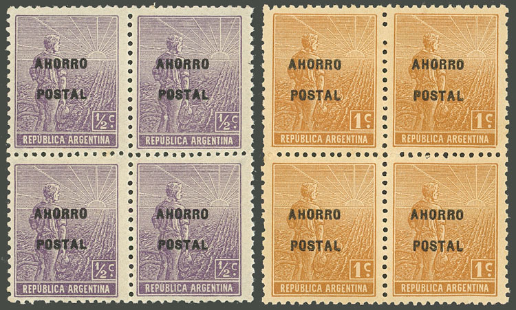 Lot 1327 - Argentina ahorro postal - Guillermo Jalil - Philatino Auction # 2339 ARGENTINA: General auction with material of all periods, including rarities Lot 1327 - Argentina ahorro postal - Guillermo Jalil - Philatino Auction # 2339 ARGENTINA: General auction with material of all periods, including rarities