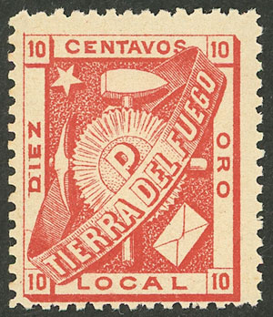 Lot 1322 - Argentina tierra del fuego - Guillermo Jalil - Philatino Auction # 2339 ARGENTINA: General auction with material of all periods, including rarities Lot 1322 - Argentina tierra del fuego - Guillermo Jalil - Philatino Auction # 2339 ARGENTINA: General auction with material of all periods, including rarities