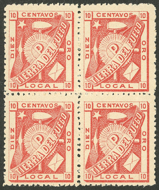 Lot 1320 - Argentina tierra del fuego - Guillermo Jalil - Philatino Auction # 2339 ARGENTINA: General auction with material of all periods, including rarities Lot 1320 - Argentina tierra del fuego - Guillermo Jalil - Philatino Auction # 2339 ARGENTINA: General auction with material of all periods, including rarities