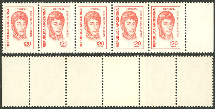Lot 930 - Argentina general issues -  Guillermo Jalil - Philatino Auction # 2339 ARGENTINA: General auction with material of all periods, including rarities