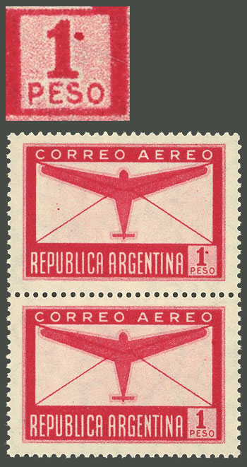Lot 1076 - Argentina airmail - Guillermo Jalil - Philatino Auction # 2339 ARGENTINA: General auction with material of all periods, including rarities Lot 1076 - Argentina airmail - Guillermo Jalil - Philatino Auction # 2339 ARGENTINA: General auction with material of all periods, including rarities
