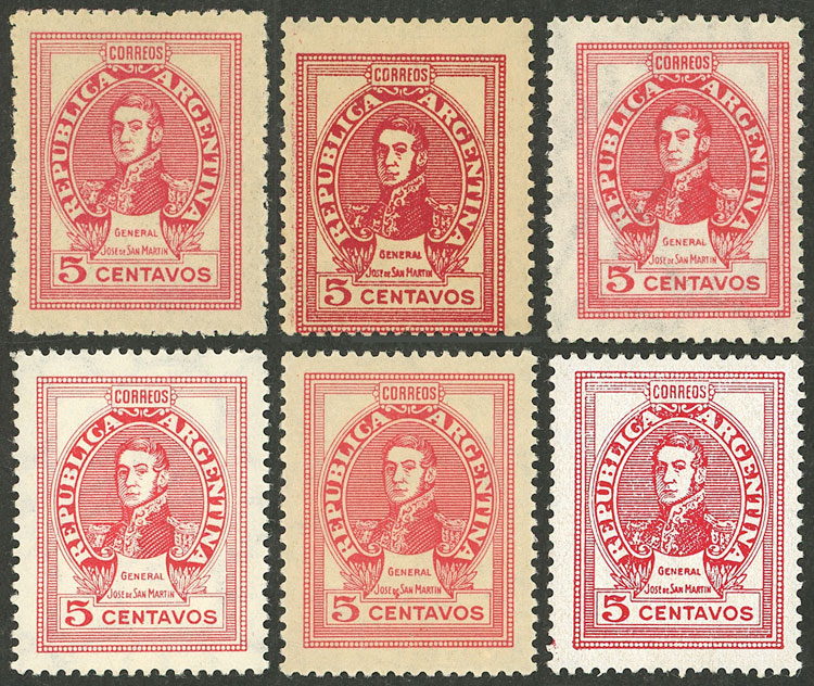 Lot 620 - Argentina general issues - Guillermo Jalil - Philatino Auction # 2339 ARGENTINA: General auction with material of all periods, including rarities Lot 620 - Argentina general issues - Guillermo Jalil - Philatino Auction # 2339 ARGENTINA: General auction with material of all periods, including rarities