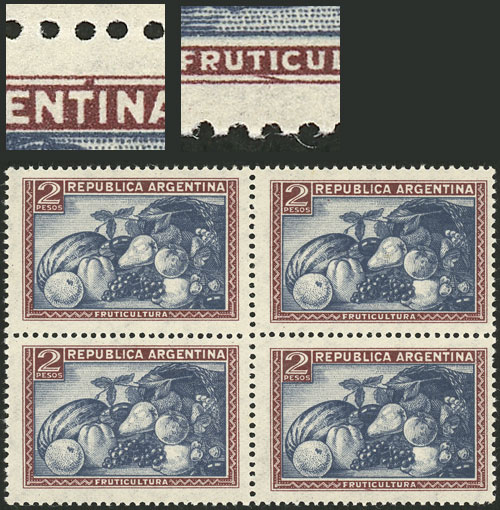 Lot 547 - Argentina general issues -  Guillermo Jalil - Philatino Auction # 2339 ARGENTINA: General auction with material of all periods, including rarities