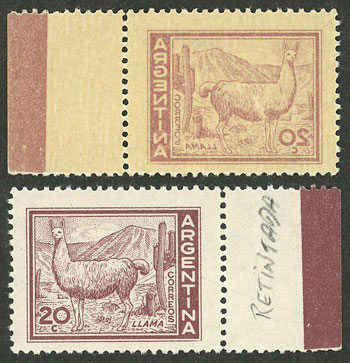 Lot 766 - Argentina general issues -  Guillermo Jalil - Philatino Auction # 2339 ARGENTINA: General auction with material of all periods, including rarities