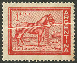 Lot 770 - Argentina general issues -  Guillermo Jalil - Philatino Auction # 2339 ARGENTINA: General auction with material of all periods, including rarities