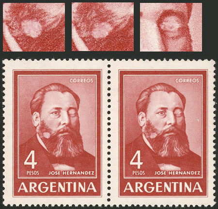 Lot 841 - Argentina general issues -  Guillermo Jalil - Philatino Auction # 2339 ARGENTINA: General auction with material of all periods, including rarities