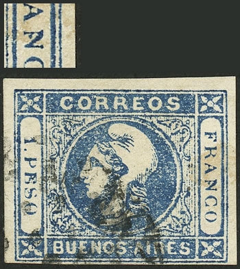 Lot 29 - Argentina cabecitas - Guillermo Jalil - Philatino Auction # 2339 ARGENTINA: General auction with material of all periods, including rarities Lot 29 - Argentina cabecitas - Guillermo Jalil - Philatino Auction # 2339 ARGENTINA: General auction with material of all periods, including rarities