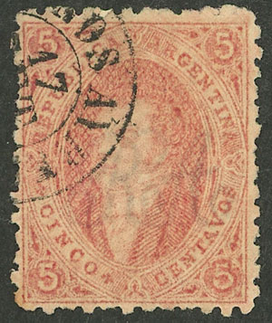 Lot 83 - Argentina rivadavias -  Guillermo Jalil - Philatino Auction # 2339 ARGENTINA: General auction with material of all periods, including rarities