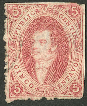 Lot 128 - Argentina rivadavias -  Guillermo Jalil - Philatino Auction # 2339 ARGENTINA: General auction with material of all periods, including rarities
