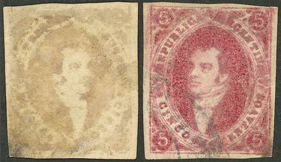 Lot 140 - Argentina rivadavias -  Guillermo Jalil - Philatino Auction # 2339 ARGENTINA: General auction with material of all periods, including rarities