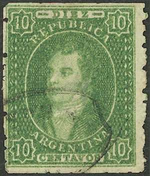 Lot 107 - Argentina rivadavias - Guillermo Jalil - Philatino Auction # 2339 ARGENTINA: General auction with material of all periods, including rarities Lot 107 - Argentina rivadavias - Guillermo Jalil - Philatino Auction # 2339 ARGENTINA: General auction with material of all periods, including rarities