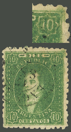 Lot 98 - Argentina rivadavias -  Guillermo Jalil - Philatino Auction # 2339 ARGENTINA: General auction with material of all periods, including rarities