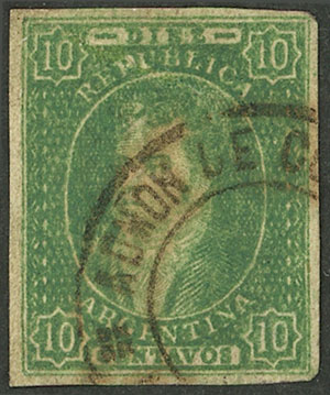 Lot 99 - Argentina rivadavias -  Guillermo Jalil - Philatino Auction # 2339 ARGENTINA: General auction with material of all periods, including rarities
