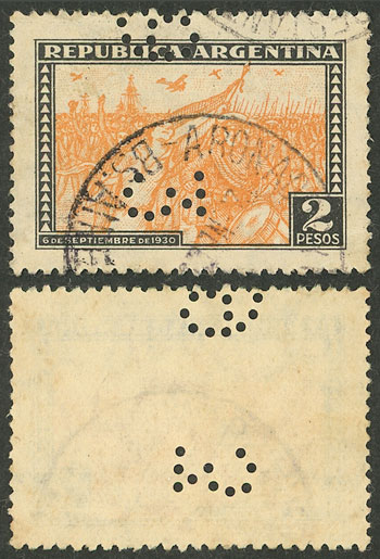 Lot 474 - Argentina general issues -  Guillermo Jalil - Philatino Auction # 2339 ARGENTINA: General auction with material of all periods, including rarities
