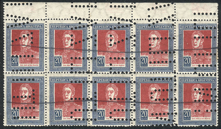 Lot 419 - Argentina general issues - Guillermo Jalil - Philatino Auction # 2339 ARGENTINA: General auction with material of all periods, including rarities Lot 419 - Argentina general issues - Guillermo Jalil - Philatino Auction # 2339 ARGENTINA: General auction with material of all periods, including rarities
