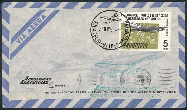 Lot 1467 - Argentina postal history - Guillermo Jalil - Philatino Auction # 2339 ARGENTINA: General auction with material of all periods, including rarities Lot 1467 - Argentina postal history - Guillermo Jalil - Philatino Auction # 2339 ARGENTINA: General auction with material of all periods, including rarities