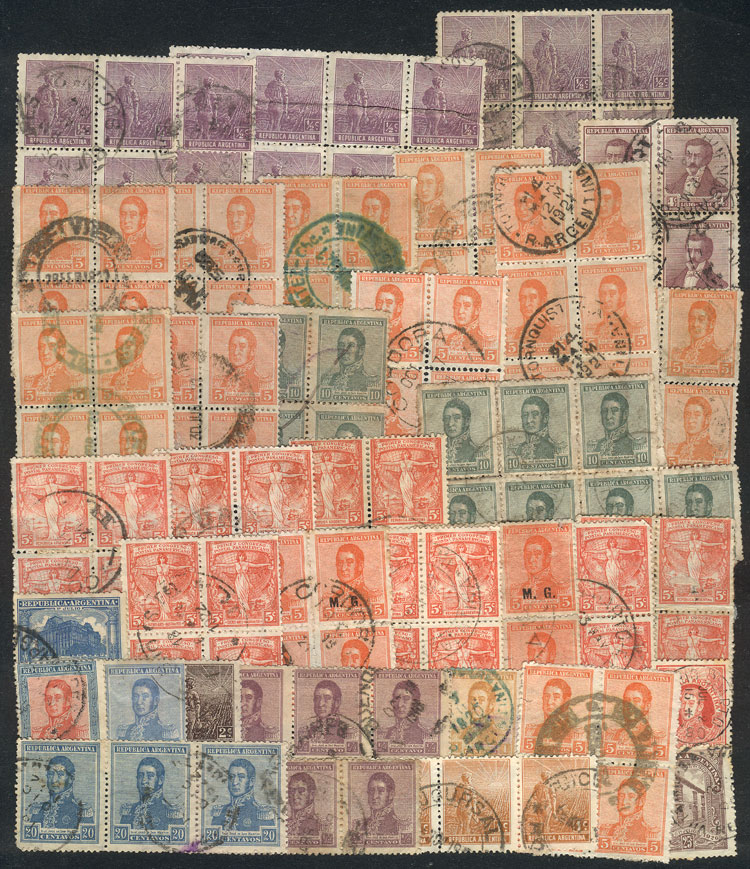 Lot 1510 - Argentina Lots and Collections - Guillermo Jalil - Philatino Auction # 2339 ARGENTINA: General auction with material of all periods, including rarities Lot 1510 - Argentina Lots and Collections - Guillermo Jalil - Philatino Auction # 2339 ARGENTINA: General auction with material of all periods, including rarities