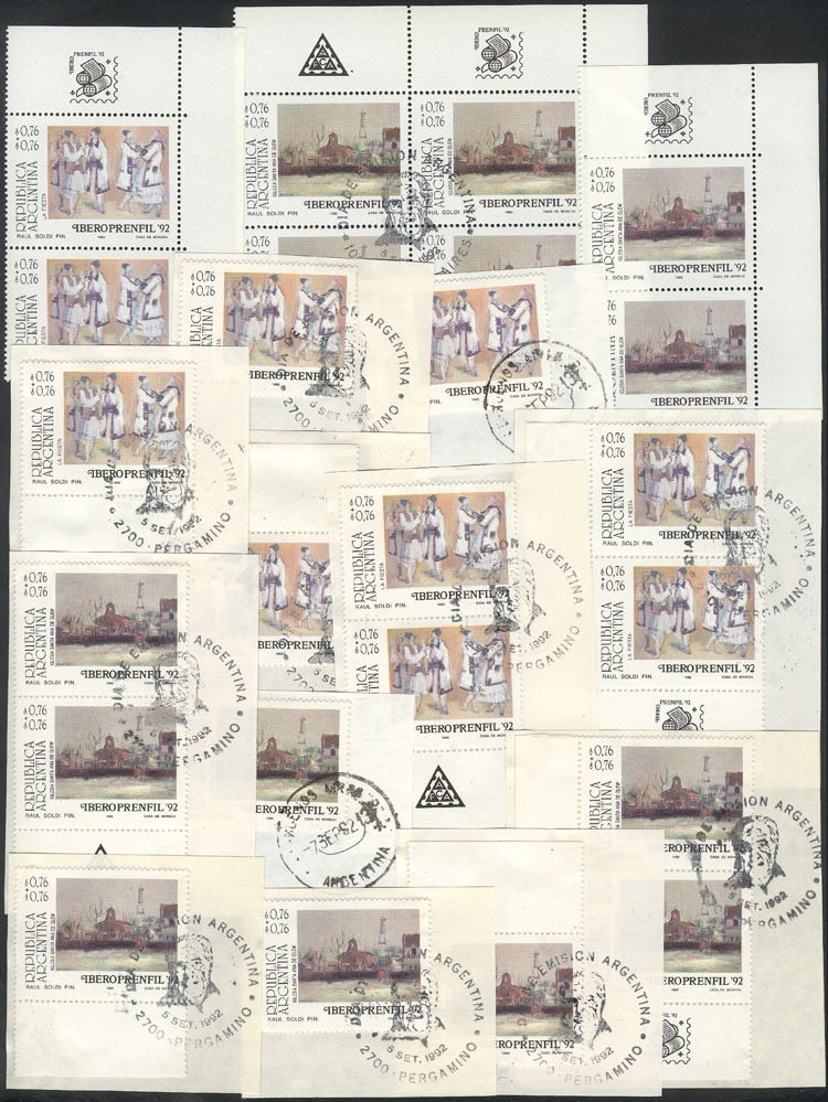 Lot 1015 - Argentina general issues - Guillermo Jalil - Philatino Auction # 2339 ARGENTINA: General auction with material of all periods, including rarities Lot 1015 - Argentina general issues - Guillermo Jalil - Philatino Auction # 2339 ARGENTINA: General auction with material of all periods, including rarities