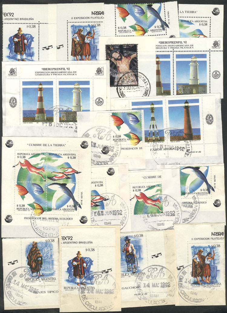 Lot 1139 - Argentina souvenir sheets -  Guillermo Jalil - Philatino Auction # 2339 ARGENTINA: General auction with material of all periods, including rarities