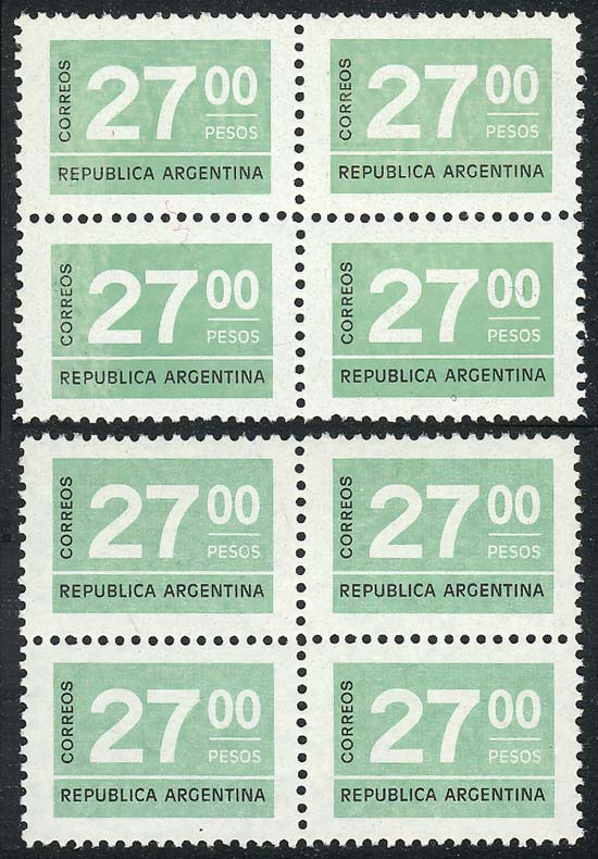 Lot 919 - Argentina general issues - Guillermo Jalil - Philatino Auction # 2339 ARGENTINA: General auction with material of all periods, including rarities Lot 919 - Argentina general issues - Guillermo Jalil - Philatino Auction # 2339 ARGENTINA: General auction with material of all periods, including rarities