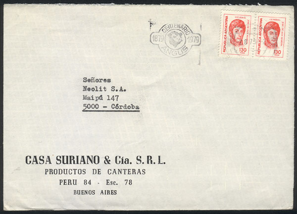 Lot 1491 - Argentina postal history - Guillermo Jalil - Philatino Auction # 2339 ARGENTINA: General auction with material of all periods, including rarities Lot 1491 - Argentina postal history - Guillermo Jalil - Philatino Auction # 2339 ARGENTINA: General auction with material of all periods, including rarities