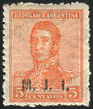 Lot 1209 - Argentina official stamps - Guillermo Jalil - Philatino Auction # 2339 ARGENTINA: General auction with material of all periods, including rarities Lot 1209 - Argentina official stamps - Guillermo Jalil - Philatino Auction # 2339 ARGENTINA: General auction with material of all periods, including rarities
