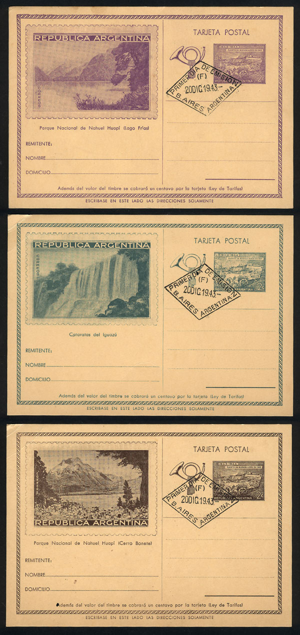 Lot 1395 - Argentina Postal stationery - Guillermo Jalil - Philatino Auction # 2339 ARGENTINA: General auction with material of all periods, including rarities Lot 1395 - Argentina Postal stationery - Guillermo Jalil - Philatino Auction # 2339 ARGENTINA: General auction with material of all periods, including rarities