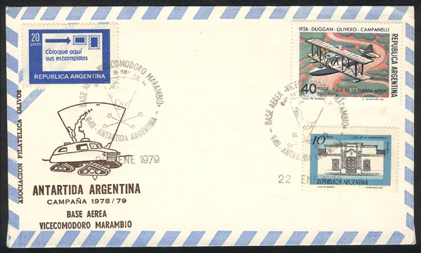 Lot 21 - argentine antarctica postal history - Guillermo Jalil - Philatino Auction # 2339 ARGENTINA: General auction with material of all periods, including rarities Lot 21 - argentine antarctica postal history - Guillermo Jalil - Philatino Auction # 2339 ARGENTINA: General auction with material of all periods, including rarities