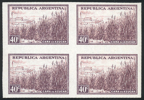 Lot 537 - Argentina general issues -  Guillermo Jalil - Philatino Auction # 2339 ARGENTINA: General auction with material of all periods, including rarities