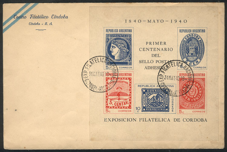 Lot 1117 - Argentina souvenir sheets - Guillermo Jalil - Philatino Auction # 2339 ARGENTINA: General auction with material of all periods, including rarities Lot 1117 - Argentina souvenir sheets - Guillermo Jalil - Philatino Auction # 2339 ARGENTINA: General auction with material of all periods, including rarities