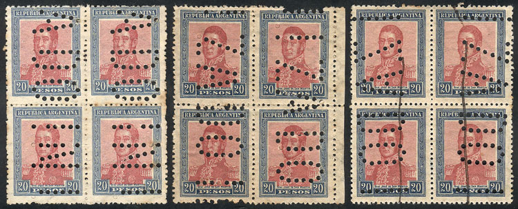 Lot 384 - Argentina general issues - Guillermo Jalil - Philatino Auction # 2339 ARGENTINA: General auction with material of all periods, including rarities Lot 384 - Argentina general issues - Guillermo Jalil - Philatino Auction # 2339 ARGENTINA: General auction with material of all periods, including rarities