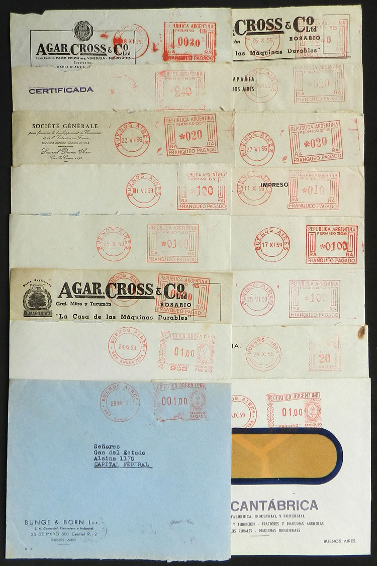 Lot 1501 - Argentina postal history - Guillermo Jalil - Philatino Auction # 2339 ARGENTINA: General auction with material of all periods, including rarities Lot 1501 - Argentina postal history - Guillermo Jalil - Philatino Auction # 2339 ARGENTINA: General auction with material of all periods, including rarities