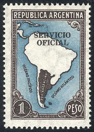 Lot 1252 - Argentina official stamps - Guillermo Jalil - Philatino Auction # 2339 ARGENTINA: General auction with material of all periods, including rarities Lot 1252 - Argentina official stamps - Guillermo Jalil - Philatino Auction # 2339 ARGENTINA: General auction with material of all periods, including rarities