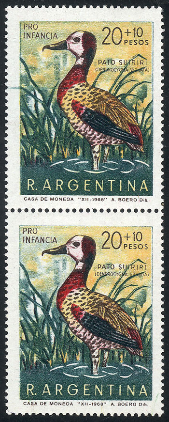 Lot 881 - Argentina general issues -  Guillermo Jalil - Philatino Auction # 2339 ARGENTINA: General auction with material of all periods, including rarities