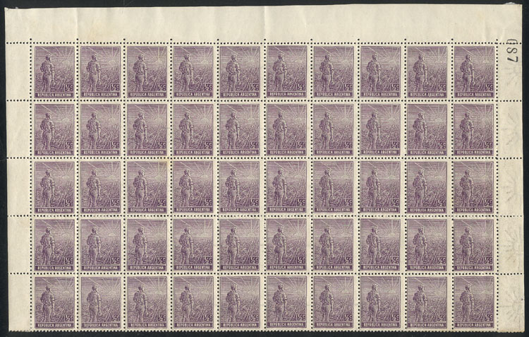 Lot 350 - Argentina general issues - Guillermo Jalil - Philatino Auction # 2339 ARGENTINA: General auction with material of all periods, including rarities Lot 350 - Argentina general issues - Guillermo Jalil - Philatino Auction # 2339 ARGENTINA: General auction with material of all periods, including rarities