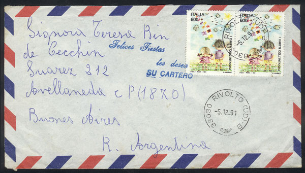 Lot 1495 - Argentina postal history - Guillermo Jalil - Philatino Auction # 2339 ARGENTINA: General auction with material of all periods, including rarities Lot 1495 - Argentina postal history - Guillermo Jalil - Philatino Auction # 2339 ARGENTINA: General auction with material of all periods, including rarities