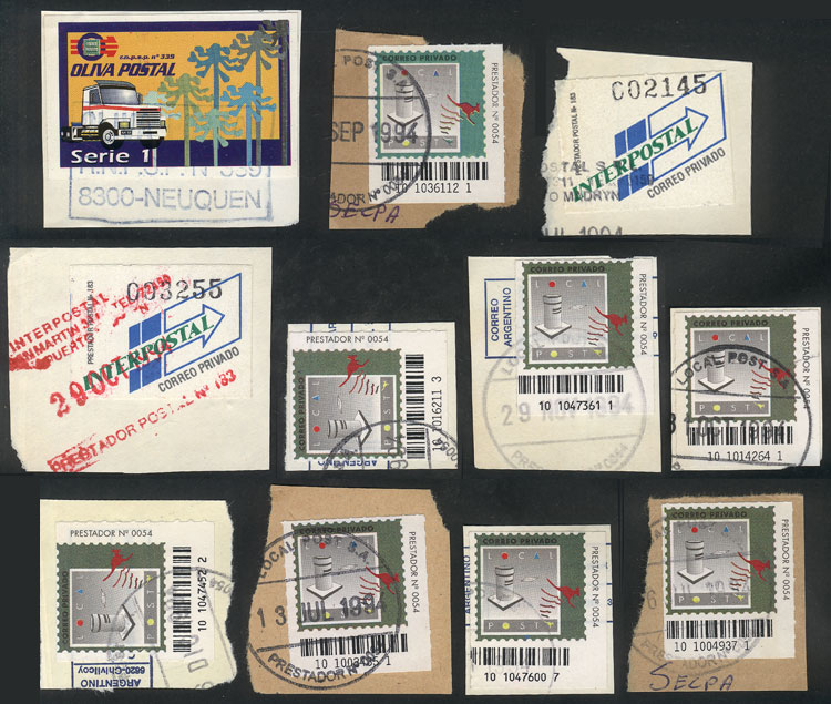 Lot 1333 - Argentina private posts - Guillermo Jalil - Philatino Auction # 2339 ARGENTINA: General auction with material of all periods, including rarities Lot 1333 - Argentina private posts - Guillermo Jalil - Philatino Auction # 2339 ARGENTINA: General auction with material of all periods, including rarities