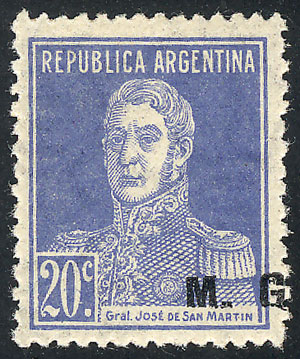 Lot 1187 - Argentina official stamps - Guillermo Jalil - Philatino Auction # 2339 ARGENTINA: General auction with material of all periods, including rarities Lot 1187 - Argentina official stamps - Guillermo Jalil - Philatino Auction # 2339 ARGENTINA: General auction with material of all periods, including rarities