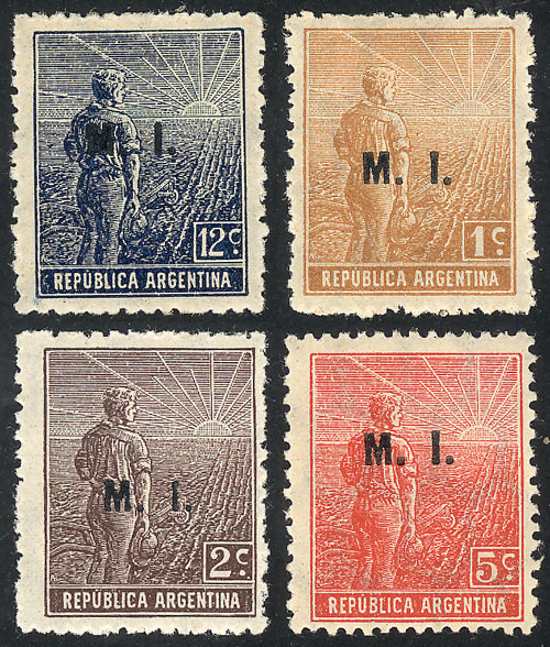 Lot 1196 - Argentina official stamps - Guillermo Jalil - Philatino Auction # 2339 ARGENTINA: General auction with material of all periods, including rarities Lot 1196 - Argentina official stamps - Guillermo Jalil - Philatino Auction # 2339 ARGENTINA: General auction with material of all periods, including rarities