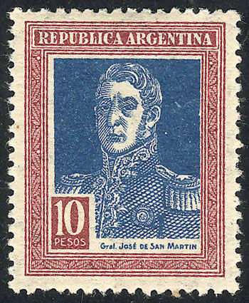 Lot 418 - Argentina general issues - Guillermo Jalil - Philatino Auction # 2339 ARGENTINA: General auction with material of all periods, including rarities Lot 418 - Argentina general issues - Guillermo Jalil - Philatino Auction # 2339 ARGENTINA: General auction with material of all periods, including rarities