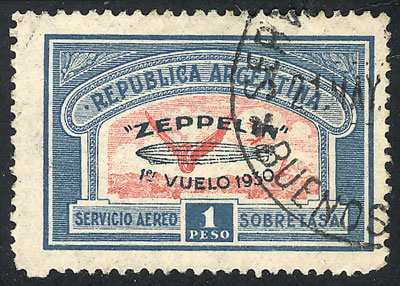 Lot 1068 - Argentina airmail - Guillermo Jalil - Philatino Auction # 2339 ARGENTINA: General auction with material of all periods, including rarities Lot 1068 - Argentina airmail - Guillermo Jalil - Philatino Auction # 2339 ARGENTINA: General auction with material of all periods, including rarities