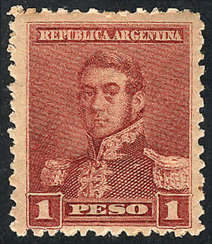 Lot 278 - Argentina general issues - Guillermo Jalil - Philatino Auction # 2339 ARGENTINA: General auction with material of all periods, including rarities Lot 278 - Argentina general issues - Guillermo Jalil - Philatino Auction # 2339 ARGENTINA: General auction with material of all periods, including rarities