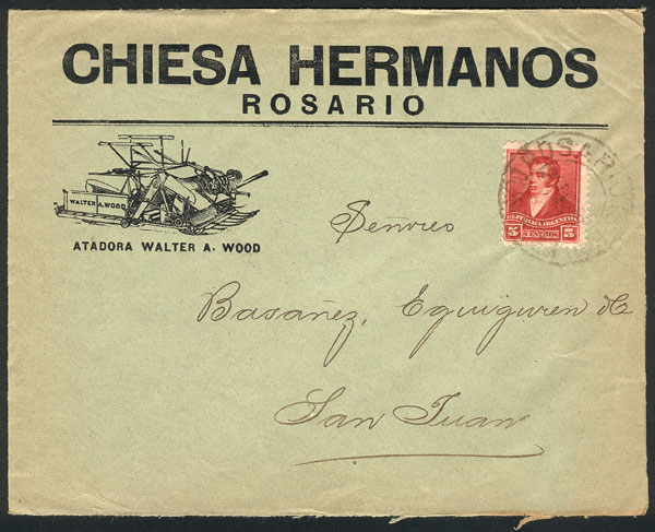 Lot 265 - Argentina postal history - Guillermo Jalil - Philatino Auction # 2341 ARGENTINA: Special November auction Lot 265 - Argentina postal history - Guillermo Jalil - Philatino Auction # 2341 ARGENTINA: Special November auction