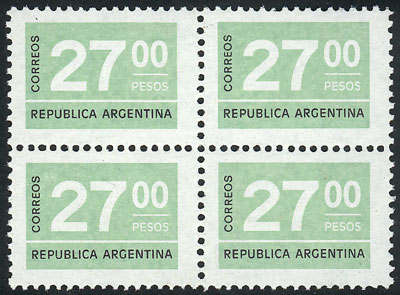 Lot 957 - Argentina general issues - Guillermo Jalil - Philatino Auction # 2342 ARGENTINA: General auction with very low starts! Lot 957 - Argentina general issues - Guillermo Jalil - Philatino Auction # 2342 ARGENTINA: General auction with very low starts!